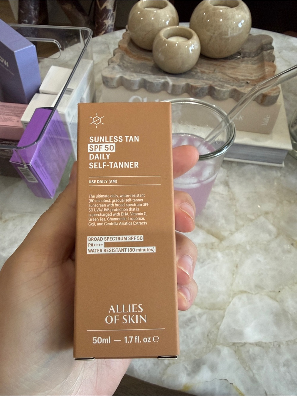Allies of Skin Sunless Tan Daily Self-Tanner — Warm Tan